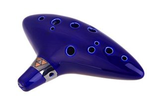 AFUNTA 12 Trous Ocarina Céramique Alto C