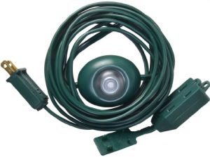 Woods 10203 Rallonge intérieure avec interrupteur à