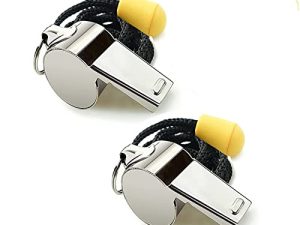 Tiplusta Lot de 2 sifflets de sport
