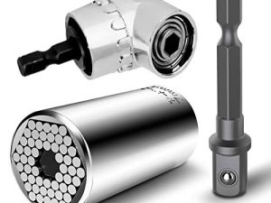 Multi-fonction 7mm-19mm douilles universelles à cliquet clé