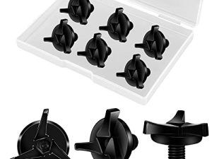 6pcs vis de casque de moto
