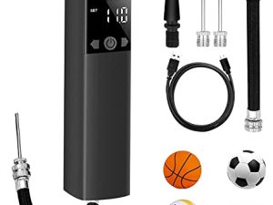 WEEFEESTAR Pompe à balle électrique avec lumière
