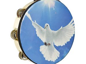 ENNBOM Tambourin Hand Bell Double Row Jingles