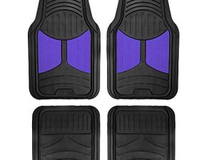 Tapis de sol automobile bleu ClimaProof pour