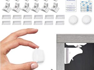 Eco-Baby Lot de 12 verrous magnétiques pour