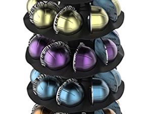 EVERIE Rotary Coffee Pod Capsules Carousel Holder