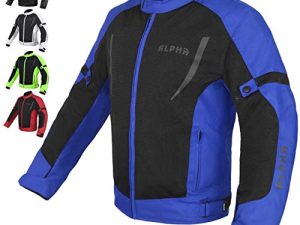 VESTE DE MOTO EN MAILLE HAUTE VISIBILITÉ