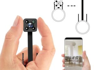 FULAO Mini caméra cachée Petite caméra espion