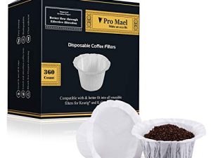 Filtres à café jetables 360 points en