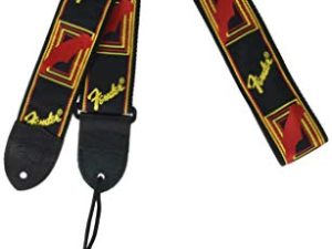 Sangle de guitare Fender Neon Monogramed Daphne
