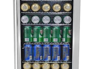 Whynter BR-130SB Réfrigérateur à boissons en acier