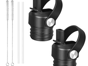 FLAKBOTLE Couvercle en paille pour bouteille d'eau