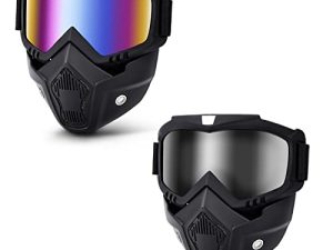 SHUOLIYAN 2 pièces hommes lunettes de moto