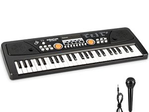 aPerfectLife Piano à clavier 49 touches pour