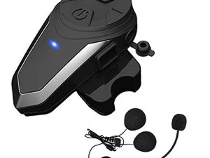 Yaconob Casque Bluetooth Moto BT-S3NS 1000m Casque