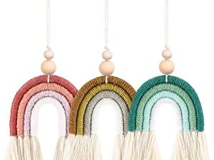 Pièces Boho Arc-en-Ciel Charme de Voiture Diffuseur