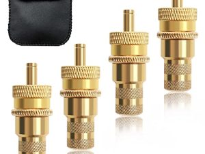 mxuteuk Lot de 4 dégonfleurs automatiques en