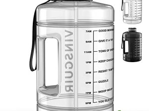VINSGUIR Bouteille d'eau de 1 gallon