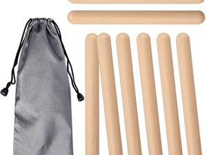 Facmogu 4 paires d'instruments de percussion classiques