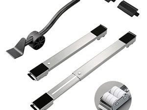 Deux bases de machine à laver mobiles/réglables