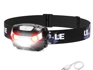 Lampe Frontale LED Rechargeable Bas de Chaussette