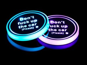 2 PCS Led Porte-Gobelet Lumières Dessous De