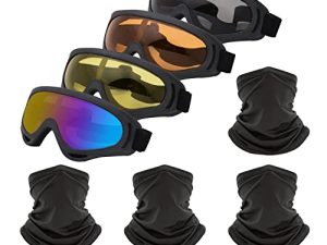LJDJ Lunettes de moto