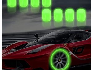 KIFIDAN Couvercle de roue de valve lumineux