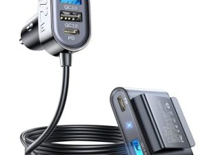 Chargeur de voiture USB C