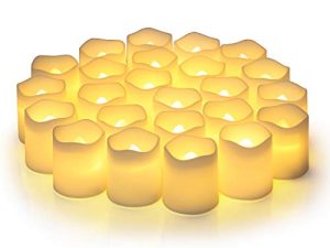 SHYMERY Bougies votives sans flamme