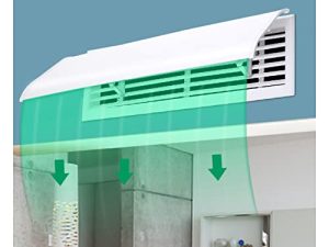 PWTS Déflecteur de climatiseur à angle réglable