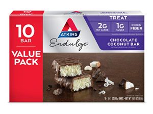 Barre de noix de coco au chocolat