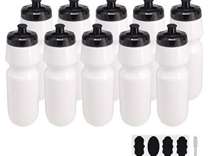 Belinlen Lot de 10 bouteilles d'eau de