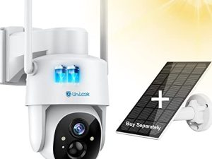 Caméra de sécurité 2K sans fil pour