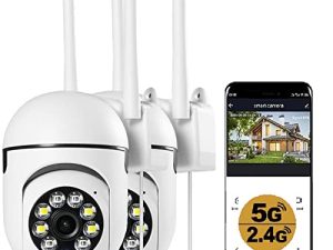 KOWVOWZ Caméras de sécurité extérieures