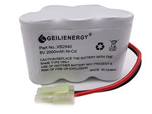 GEILIENERGY Batterie 6V compatible avec Shark XB2940