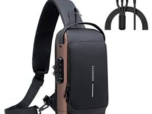 LELEBEAR Sac à bandoulière antivol