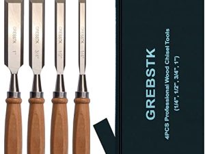GREBSTK Ensemble d'outils de ciseau à bois