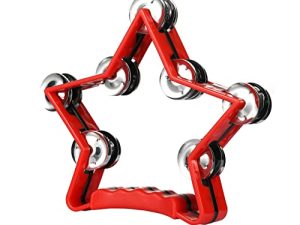 Tambourin en forme d'étoile Pentagramme Tambourins à