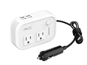 FOVAL 200W Car Power Inverter DC 12V