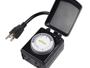 BN-LINK Minuterie mécanique extérieure compacte programmable 24