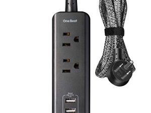 Multiprise avec USB – 2 prises 3