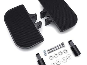 XKH-MOTO Moto Noir Passager Mini Planchers Arrière