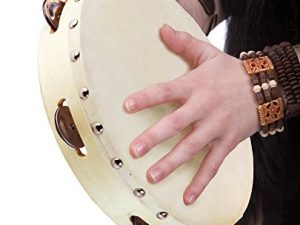 Tambourin 10 pouces pour adultes Tambourin portable