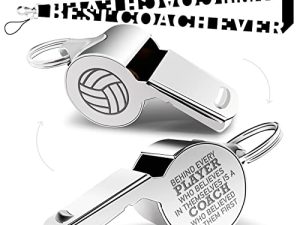 Sifflet cadeaux d'entraîneur de volley-ball Sifflet pour