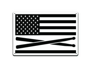 American Flag Drum Sticks 12 X 8