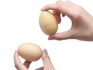 Instrument de percussion musicale en bois naturel