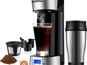 Cafetières programmables à service unique avec tasse