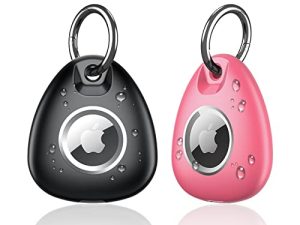 [Lot de 2] Supfine AirTag Porte-clés étanche