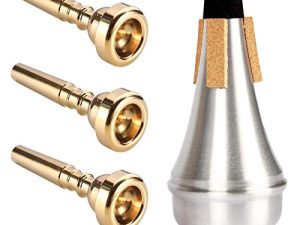Lot de 3 embouchures de trompette (3C